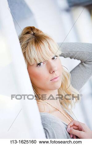 Attractive teen girl portrait View Large Photo Image Stock Image - Attractive teen girl portrait. Fotosearch