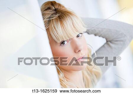 Attractive teen girl portrait View Large Photo Image Stock Photo - Attractive teen girl portrait. Fotosearch