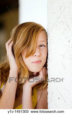 Attractive woman perky blonde portrait View Large Photo Image Stock Image - Attractive woman perky blonde portrait. Fotosearch