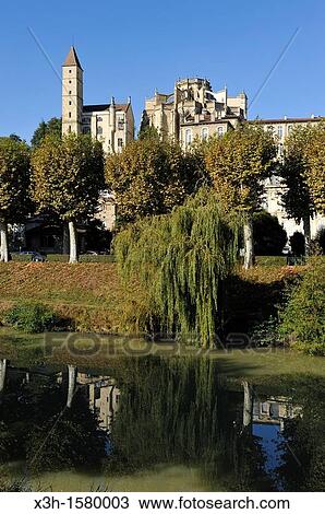 Auch, Gers department, Midi-Pyrenees, southwest of France, Europe View Large Photo Image Stock Image - Auch, Gers department, Midi-Pyrenees, southwest of France, Europe. Fotosearch