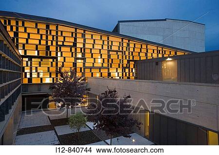 Auditorio Buero Vallejo, Guadalajara, Castilla la Mancha, Spain View Large Photo Image Picture - Auditorio Buero Vallejo, Guadalajara, Castilla la Mancha, Spain. Fotosearch