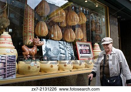 Auricchio Provolone Cheese in Di Palo´s Italian Food Shop Window in Little Italy in New York City. Di Palos. View Large Photo Image Stock Photograph - Auricchio Provolone Cheese in Di Palo´s Italian Food Shop Window in Little Italy in New York City. Di Palos. . Fotosearch