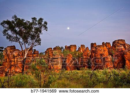Australia, Northern Territory, Limmen National Park, Southern Lost City, slica glazed sandstone pillas, towers and pinnacles give the impression of an enchanted, petrified city. View Large Photo Image Stock Photo - Australia, Northern Territory, Limmen National Park, Southern Lost City, slica glazed sandstone pillas, towers and pinnacles give the impression of an enchanted, petrified city.. Fotosearch