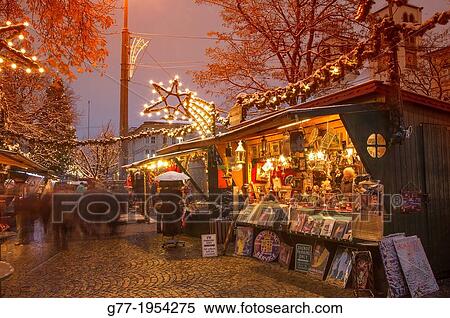 Austria. Salzburg. Christmas Market. View Large Photo Image Stock Photography - Austria. Salzburg. Christmas Market.. Fotosearch