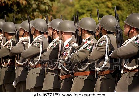 Austria, Vienna, Heldenplatz Heroes Square, Army Honor Guard for visiting generals View Large Photo Image Stock Photo - Austria, Vienna, Heldenplatz Heroes Square, Army Honor Guard for visiting generals. Fotosearch