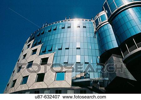 Stock Photo - Austria, Vienna, Stephan place, Haas house, facade.. Fotosearch