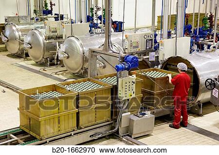 Autoclave sterilization in hermetically sealed containers by the method Appert, Appertization, Production line of canned vegetables and beans, Canning Industry, Agri-food, Gutarra, Grupo Riberebro, Villafranca, Navarra, Spain View Large Photo Image Stock Image - Autoclave sterilization in hermetically sealed containers by the method Appert, Appertization, Production line of canned vegetables and beans, Canning Industry, Agri-food, Gutarra, Grupo Riberebro, Villafranca, Navarra, Spain. Fotosearch