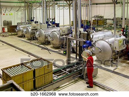 Autoclave sterilization in hermetically sealed containers by the method Appert, Appertization, Production line of canned vegetables and beans, Canning Industry, Agri-food, Gutarra, Grupo Riberebro, Villafranca, Navarra, Spain View Large Photo Image Stock Photo - Autoclave sterilization in hermetically sealed containers by the method Appert, Appertization, Production line of canned vegetables and beans, Canning Industry, Agri-food, Gutarra, Grupo Riberebro, Villafranca, Navarra, Spain. Fotosearch