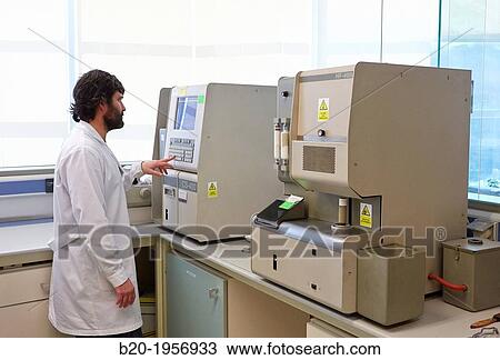 Automatic analyzer of carbon and sulfur. Chemical Analysis Laboratory. Technological Services to Industry. Tecnalia Research & Innovation, Donostia, San Sebastian, Gipuzkoa, Basque Country, Spain. View Large Photo Image Stock Image - Automatic analyzer of carbon and sulfur. Chemical Analysis Laboratory. Technological Services to Industry. Tecnalia Research & Innovation, Donostia, San Sebastian, Gipuzkoa, Basque Country, Spain.. Fotosearch