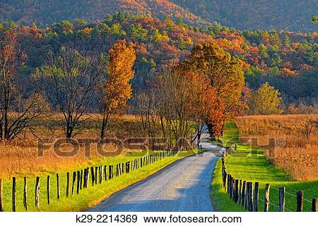 Autumn colour in Cades Cove- Hyatt Lane, Great Smoky Mountains NP, Tennessee, USA. View Large Photo Image Stock Photo - Autumn colour in Cades Cove- Hyatt Lane, Great Smoky Mountains NP, Tennessee, USA.. Fotosearch
