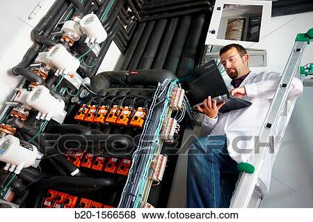 Stock Photo - Auxiliary cell facilities, Kubik, Experimental laboratory R & D + i Bizkaia, Basque Country, Spain. Fotosearch