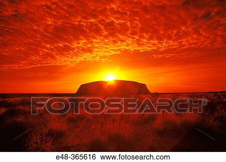 Ayers Rock, Uluru-Kata Tjuta National Park. Northern Territory, Australia View Large Photo Image Stock Photograph - Ayers Rock, Uluru-Kata Tjuta National Park. Northern Territory, Australia. Fotosearch