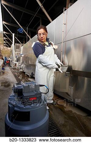Azti-Tecnalia researcher collecting water samples for analysis, box washing machine, Mercabilbao fruits and vegetables wholesale market, Basauri, Bilbao, Bizkaia, Euskadi, Spain View Large Photo Image Stock Image - Azti-Tecnalia researcher collecting water samples for analysis, box washing machine, Mercabilbao fruits and vegetables wholesale market, Basauri, Bilbao, Bizkaia, Euskadi, Spain. Fotosearch