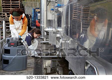 Azti-Tecnalia researchers collecting water samples for analysis, box washing machine, Mercabilbao fruits and vegetables wholesale market, Basauri, Bilbao, Bizkaia, Euskadi, Spain View Large Photo Image Stock Image - Azti-Tecnalia researchers collecting water samples for analysis, box washing machine, Mercabilbao fruits and vegetables wholesale market, Basauri, Bilbao, Bizkaia, Euskadi, Spain. Fotosearch