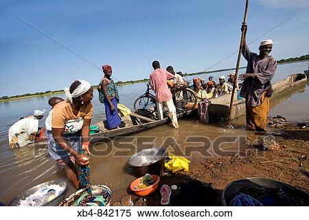 Stock Photography - Babila, village near Kouroussa, Niger river, Republic of Guinea. Fotosearch