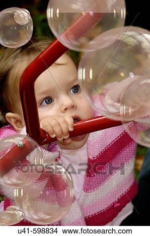 Baby and party bubbles View Large Photo Image Picture - Baby and party bubbles. Fotosearch