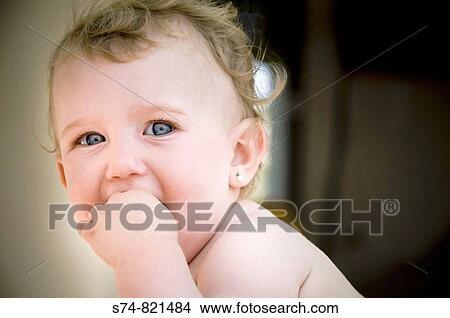 Baby blue eyes View Large Photo Image Picture - Baby blue eyes. Fotosearch