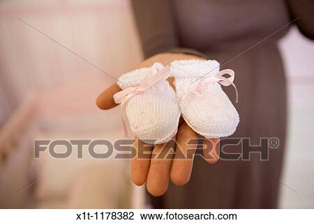 Stock Image - Baby booties.. Fotosearch