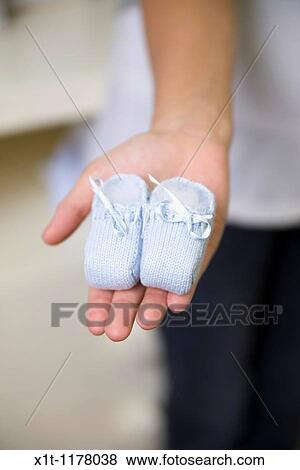 Stock Photo - Baby booties.. Fotosearch