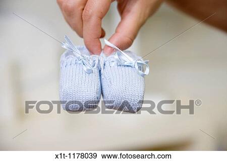 Stock Photo - Baby booties.. Fotosearch