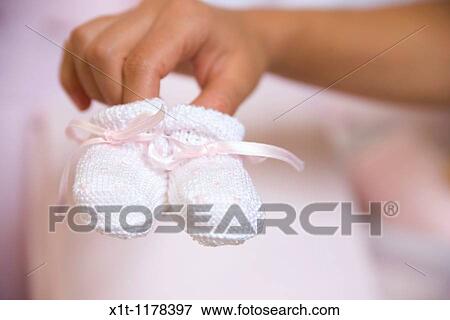 Stock Photo - Baby booties.. Fotosearch