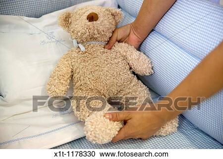 Baby Crib. View Large Photo Image Stock Image - Baby Crib.. Fotosearch