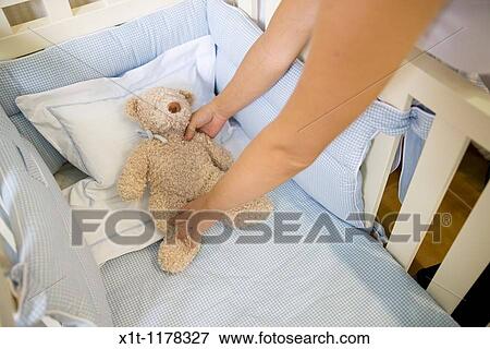 Stock Photo - Baby Crib.. Fotosearch