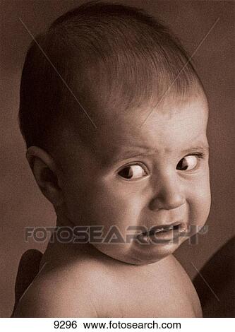 Baby crying View Large Photo Image Stock Photograph - Baby crying. Fotosearch