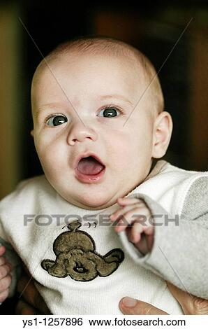 Stock Photograph - BABY EXPRESSION, BOY. Fotosearch