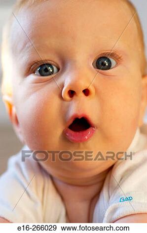 baby expression View Large Photo Image Stock Photo - baby expression. Fotosearch