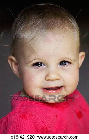 Baby girl portrait View Large Photo Image Stock Image - Baby girl portrait. Fotosearch