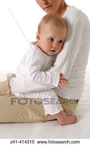 Stock Image - Baby portrait. Fotosearch