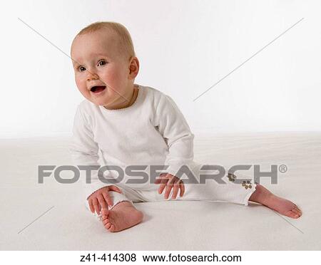 Stock Photo - Baby portrait. Fotosearch