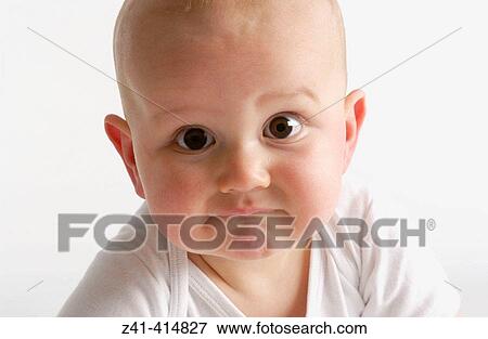 Baby portrait View Large Photo Image Stock Photo - Baby portrait. Fotosearch