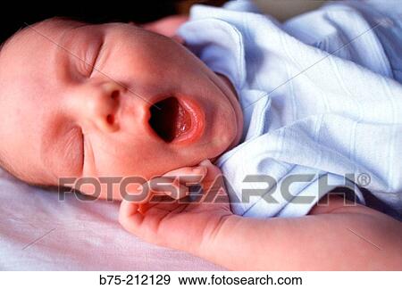 Stock Photo - Baby sleeping. Fotosearch