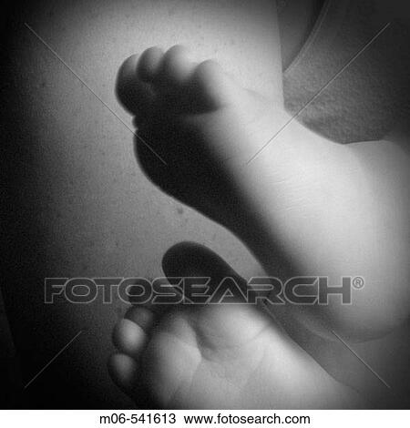 Stock Image - Baby toes. Fotosearch
