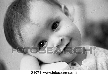 Baby with phone View Large Photo Image Stock Image - Baby with phone. Fotosearch