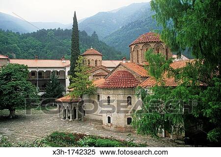 Bachkovo Monastery, Rhodope Mountains, Bulgaria, Europe View Large Photo Image Stock Photography - Bachkovo Monastery, Rhodope Mountains, Bulgaria, Europe. Fotosearch