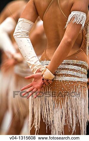 Back of a female dancer at a dancing competition, Germany, Europe View Large Photo Image Stock Photo - Back of a female dancer at a dancing competition, Germany, Europe. Fotosearch