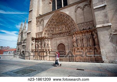 Back of the Cathedral of Burgos, Spain View Large Photo Image Stock Photo - Back of the Cathedral of Burgos, Spain. Fotosearch