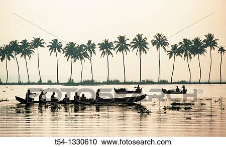 Backwaters in Kerala View Large Photo Image Stock Image - Backwaters in Kerala. Fotosearch