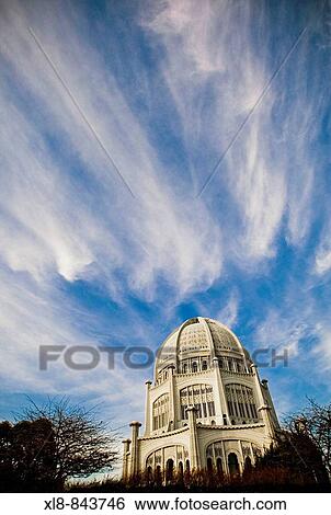 Baha? i House of Worship, Wilmette Illinois, religion View Large Photo Image Stock Photograph - Baha? i House of Worship, Wilmette Illinois, religion. Fotosearch