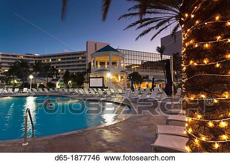 Bahamas, New Providence Island, Nassau, Cable Beach, Sheraton Cable Beach Resort, dusk View Large Photo Image Stock Photograph - Bahamas, New Providence Island, Nassau, Cable Beach, Sheraton Cable Beach Resort, dusk. Fotosearch