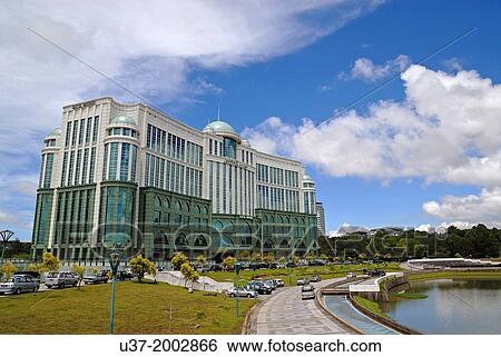 Baitul Mukmur office complex at Petra Jaya, Malaysia. View Large Photo Image Stock Photograph - Baitul Mukmur office complex at Petra Jaya, Malaysia.. Fotosearch