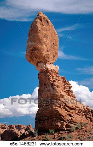 Balanced Rock in Arches National Park, Utah, USA View Large Photo Image Stock Image - Balanced Rock in Arches National Park, Utah, USA. Fotosearch