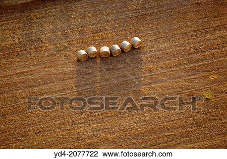 Bales of straw fron the air. Aerial view of Mallorca lands, Mallorca, Balearic Island, Spain. View Large Photo Image Stock Image - Bales of straw fron the air. Aerial view of Mallorca lands, Mallorca, Balearic Island, Spain.. Fotosearch