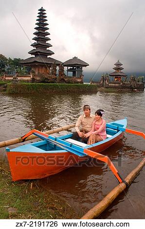 Bali Temple On A Lake Pura Ulun Danu Bratan Indonesia. View Large Photo Image Stock Photograph - Bali Temple On A Lake Pura Ulun Danu Bratan Indonesia.. Fotosearch