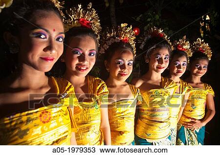 Balineses Dancers. Bali. Indonesia. View Large Photo Image Stock Image - Balineses Dancers. Bali. Indonesia.. Fotosearch