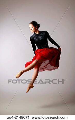 Ballerina jumping View Large Photo Image Stock Image - Ballerina jumping. Fotosearch