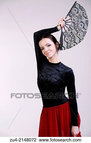 Stock Image - Ballerina posing. Fotosearch